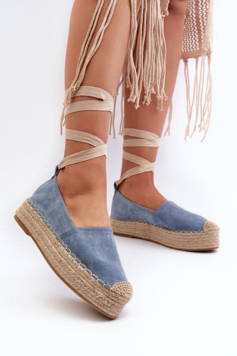 Espadryle Model Tailesse C-285 Blue - Step in style Espadryle Model Tailesse C-285 Blue - Step in style