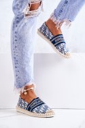 Espadryle Model Warm Time NB358P Blue - Step in style