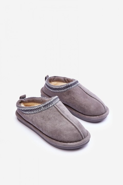Kapcie Model Polinna EV-80 Grey - Step in style Kapcie Model Polinna EV-80 Grey - Step in style