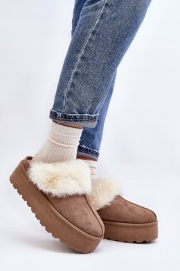 Kapcie Model Starlyn BL396 Khaki - Step in style