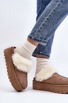Kapcie Model Starlyn BL396 Khaki - Step in style