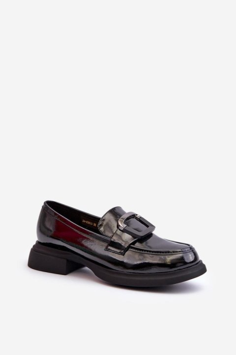 Mokasyny Model Fidodia 63503 Black - Step in style Mokasyny Model Fidodia 63503 Black - Step in style