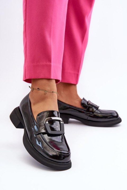Mokasyny Model Fidodia 63503 Black - Step in style Mokasyny Model Fidodia 63503 Black - Step in style