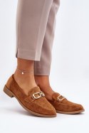 Mokasyny Model Misal 8336-79 Camel - Step in style