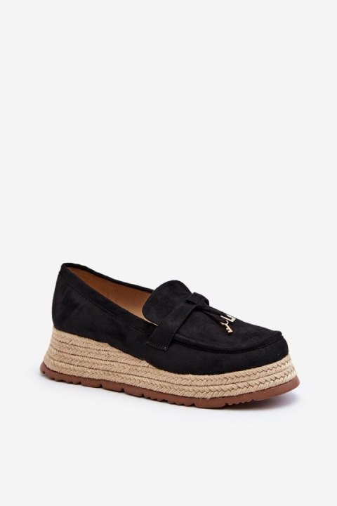Mokasyny Model Torresia C-397 Black - Step in style Mokasyny Model Torresia C-397 Black - Step in style