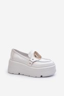 Mokasyny Model Zazoo 3458 White - Step in style