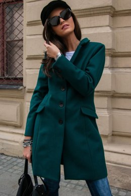 Płaszcz Damski Model ZIE PLA0012 Green - Roco Fashion