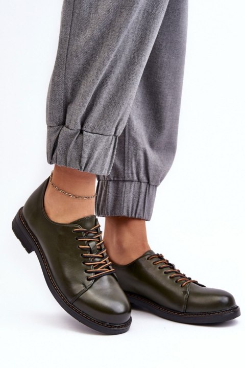 Półbuty Model Nakera 58174 Dark Green - Step in style Półbuty Model Nakera 58174 Dark Green - Step in style