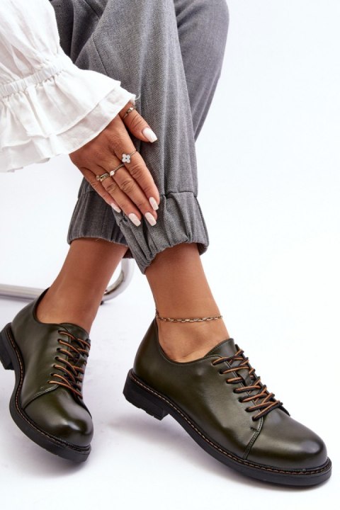 Półbuty Model Nakera 58174 Dark Green - Step in style Półbuty Model Nakera 58174 Dark Green - Step in style