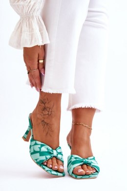Sandał Klapki Model Floria P-1317 Green - Step in style