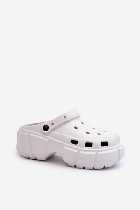 Sandał Klapki Model Witima D205 White - Step in style Sandał Klapki Model Witima D205 White - Step in style