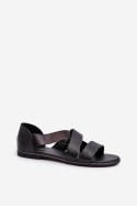 Sandały Model Apulia 21SD35-3882 Black - Step in style