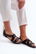 Sandały Model Apulia 21SD35-3882 Black - Step in style