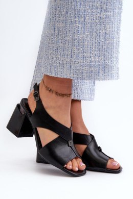Sandały Model Asellesa 62111 Black - Step in style