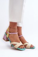 Sandały Model DA CR482 Beige - Step in style