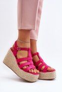 Sandały Model Gnosis H8-689 Fuksja - Step in style