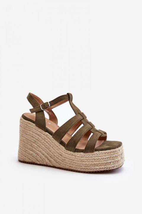 Sandały Model Gnosis H8-689 Green - Step in style Sandały Model Gnosis H8-689 Green - Step in style