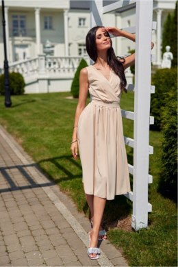 Sukienka Model Lily BEZ SUK0399 Beige - Roco Fashion