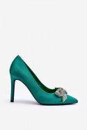 Szpilki Model Fairine 9563 Green - Step in style