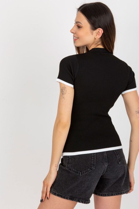 Bluzka Model BA-BZ-1456.72P Black - Badu Bluzka Model BA-BZ-1456.72P Black - Badu