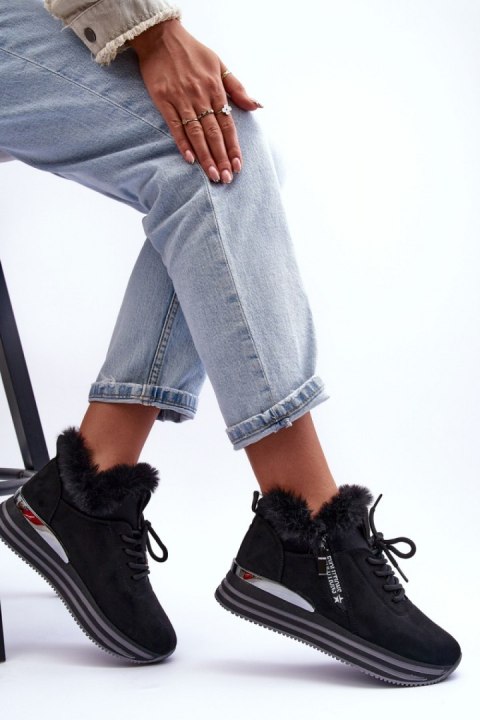 Buty Sportowe Model Jamarie 21-Q99 Black - Step in style Buty Sportowe Model Jamarie 21-Q99 Black - Step in style