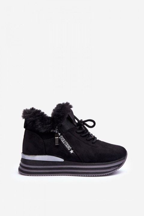 Buty Sportowe Model Jamarie 21-Q99 Black - Step in style Buty Sportowe Model Jamarie 21-Q99 Black - Step in style