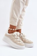 Buty Sportowe Model Vinali 55-22 Beige - Step in style