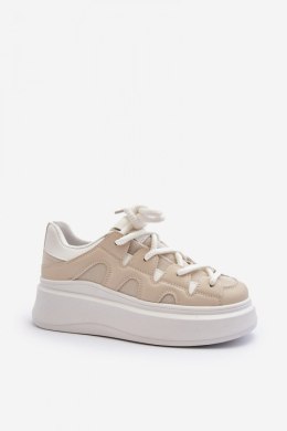 Buty Sportowe Model Vinali 55-22 Beige - Step in style