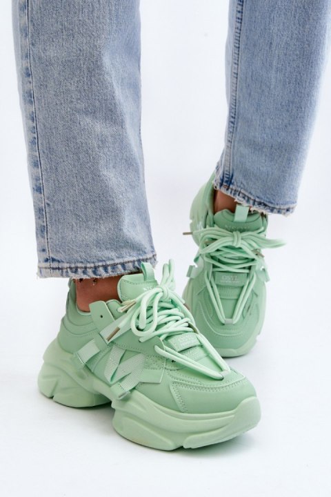 Buty Sportowe Model Windamella LA269P Green - Step in style Buty Sportowe Model Windamella LA269P Green - Step in style