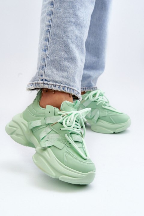 Buty Sportowe Model Windamella LA269P Green - Step in style Buty Sportowe Model Windamella LA269P Green - Step in style