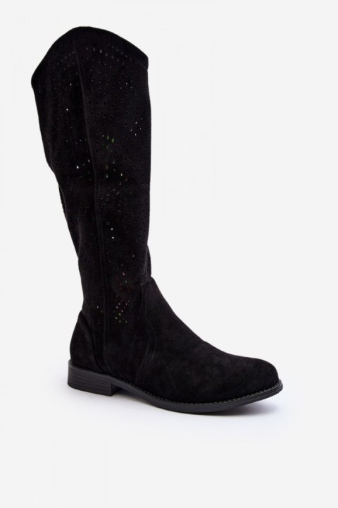 Kozaki Model S.Barski HY66-150 Black - Step in style Kozaki Model S.Barski HY66-150 Black - Step in style
