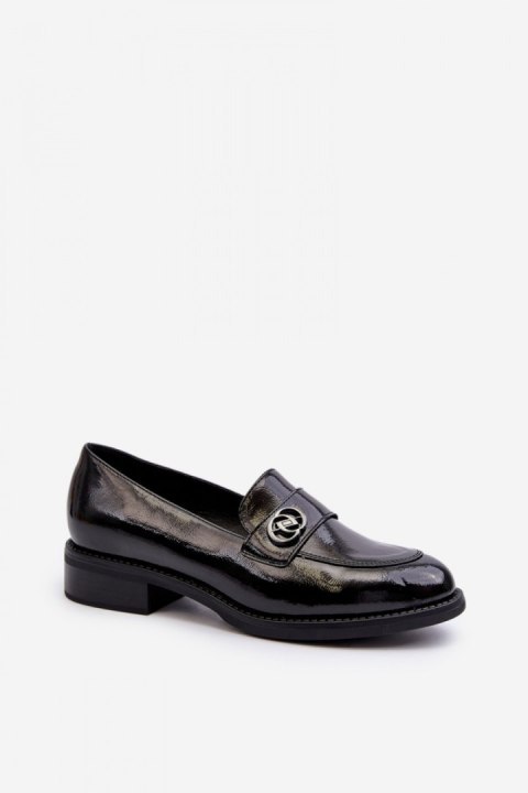 Mokasyny Model Dilhela 24PB35-7018 Black - Step in style Mokasyny Model Dilhela 24PB35-7018 Black - Step in style