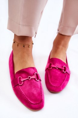 Mokasyny Model Santi 2057-105 Fuksja - Step in style