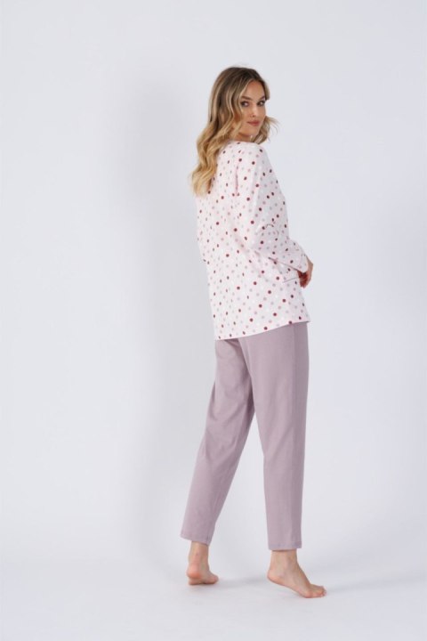 Piżama Damska Model Elin 1496 Light Pink - M-Max Piżama Damska Model Elin 1496 Light Pink - M-Max