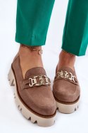 Półbuty Model Laura Messi 2489 Brown - Step in style