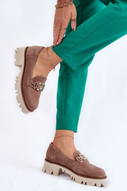 Półbuty Model Laura Messi 2489 Brown - Step in style