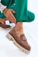 Półbuty Model Laura Messi 2489 Brown - Step in style