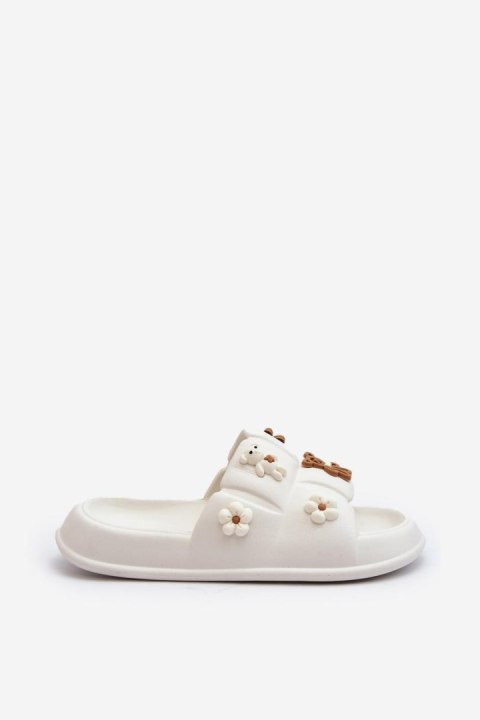 Sandał Klapki Model Cambrina BG160 White - Step in style Sandał Klapki Model Cambrina BG160 White - Step in style