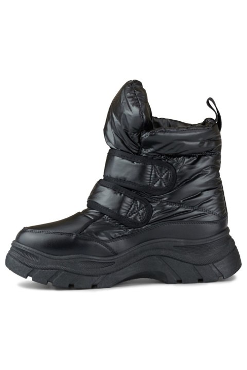 Śniegowce Model 22-PY16062B Black - PRIMO Śniegowce Model 22-PY16062B Black - PRIMO