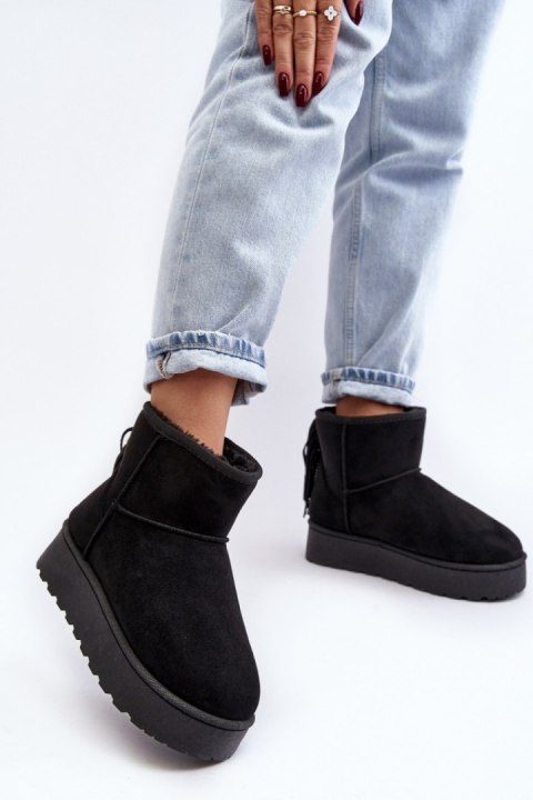 Śniegowce Model Lirico 20222-4A Black - Step in style Śniegowce Model Lirico 20222-4A Black - Step in style