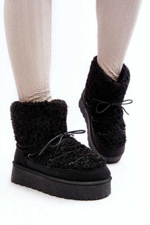 Śniegowce Model Loso 20223-4A Black - Step in style Śniegowce Model Loso 20223-4A Black - Step in style