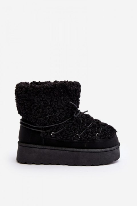Śniegowce Model Loso 20223-4A Black - Step in style Śniegowce Model Loso 20223-4A Black - Step in style