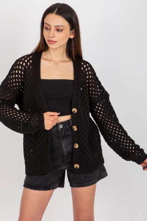 Sweter Damski Model BA-SW-9009.26P Black - Badu Sweter Damski Model BA-SW-9009.26P Black - Badu