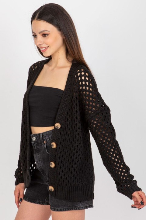 Sweter Damski Model BA-SW-9009.26P Black - Badu Sweter Damski Model BA-SW-9009.26P Black - Badu