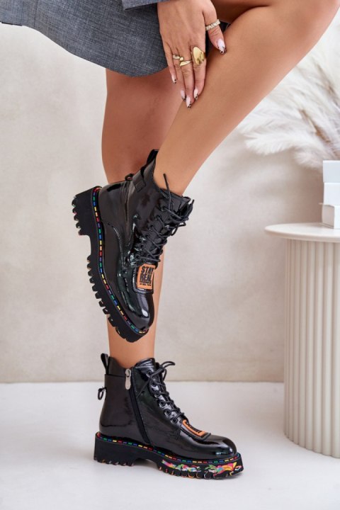 Trapery Model Artiker 55C0517 Black - Step in style Trapery Model Artiker 55C0517 Black - Step in style