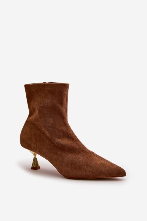 Botki Model Irithare GP12 Camel - Step in style Botki Model Irithare GP12 Camel - Step in style