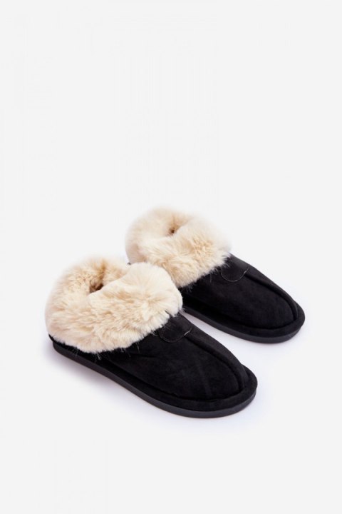 Kapcie Model Lanoze EV-58 Black - Step in style Kapcie Model Lanoze EV-58 Black - Step in style