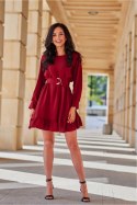 Sukienka Model Sintra BOR SUK0498 Bordo - Roco Fashion