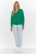 Sweter Damski Model S140 Green - Makadamia