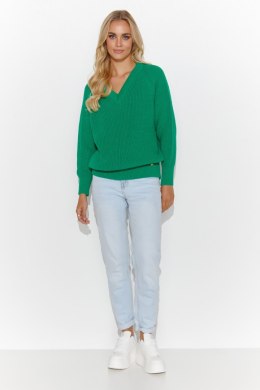 Sweter Damski Model S140 Green - Makadamia